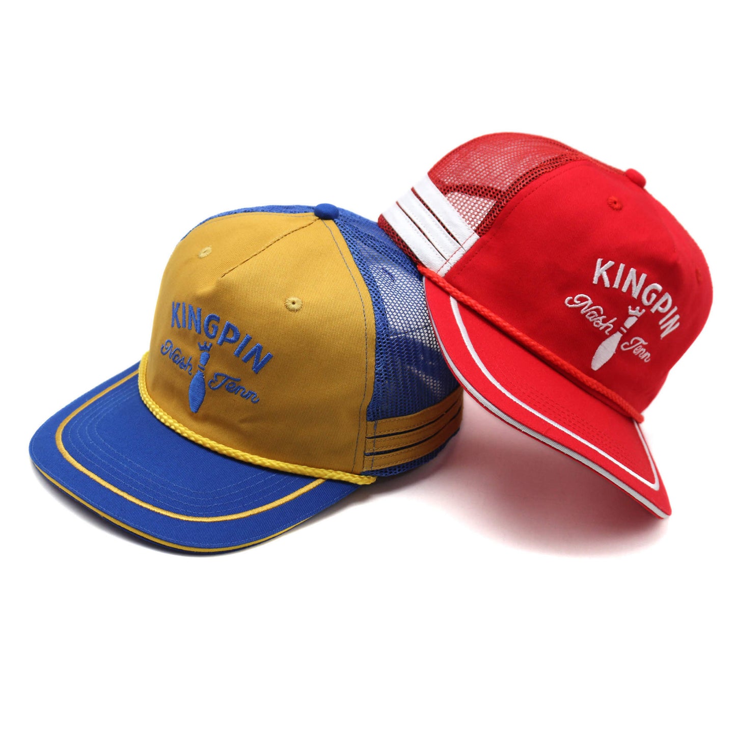 Embroidered Kingpin Trucker Hat