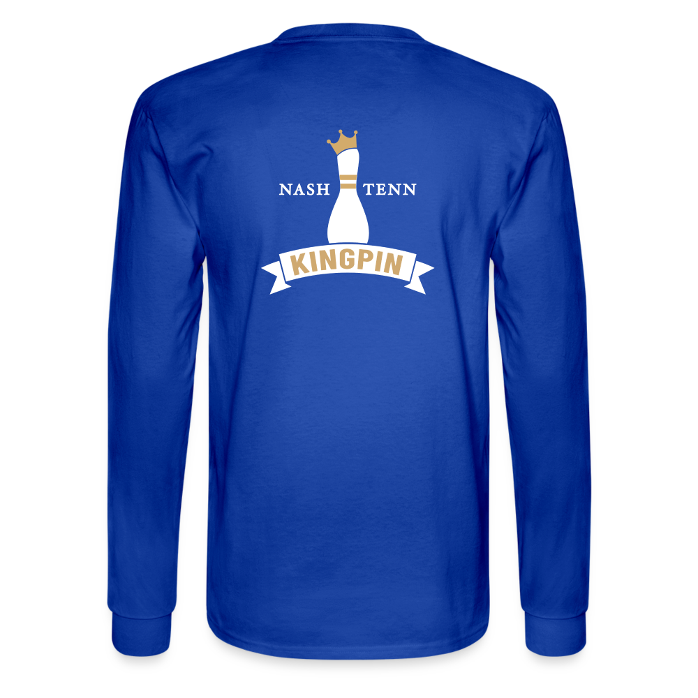 Men's Long Sleeve T-Shirt - royal blue